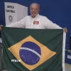 Tổng thống Brazil Luiz Inacio Lula da Silva bỏ phiếu tại một điểm bầu cử ở Sao Bernardo do Campo, Brazil. (Ảnh: THX/TTXVN phát)