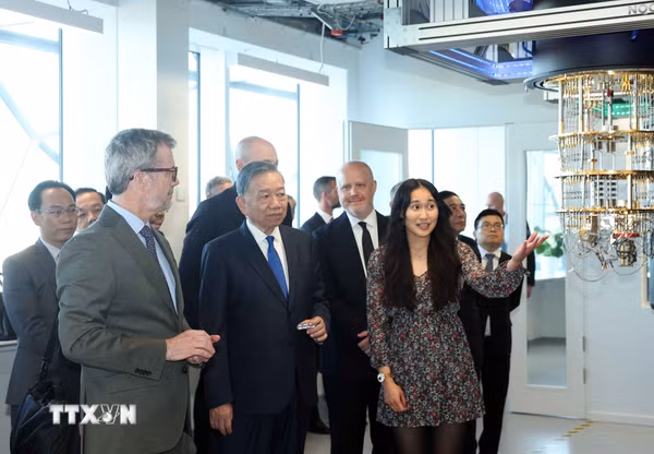 Tổng Bí thư, Chủ tịch nước Tô Lâm thăm Viện Nghiên cứu Niels Bohr của Đại học Copenhagen