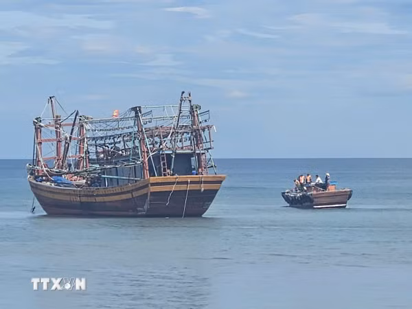 Hải Phòng: Cứu nạn thành công 4 thuyền viên trên vùng biển Đồ Sơn