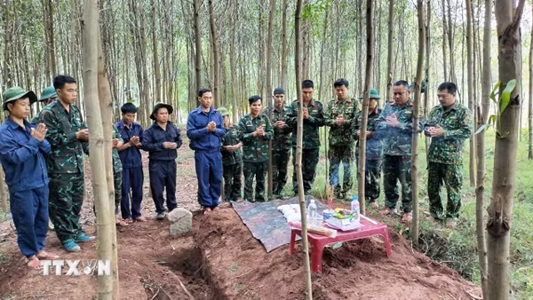 Liên tiếp phát hiện, quy tập các hài cốt liệt sỹ tại Việt Nam và Lào