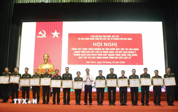 Đẩy nhanh tiến độ tìm kiếm, xác định danh tính hài cốt liệt sỹ