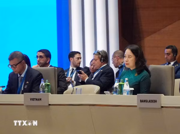 Phó Chủ tịch nước Võ Thị Ánh Xuân phát biểu tại Hội nghị Thượng đỉnh CICA lần thứ 7