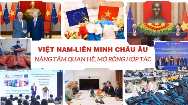 Việt Nam-EU: Nâng tầm quan hệ, mở rộng hợp tác