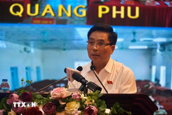 Phó Chủ tịch Quốc hội Nguyễn Doãn Anh tiếp xúc cử tri Thanh Hóa