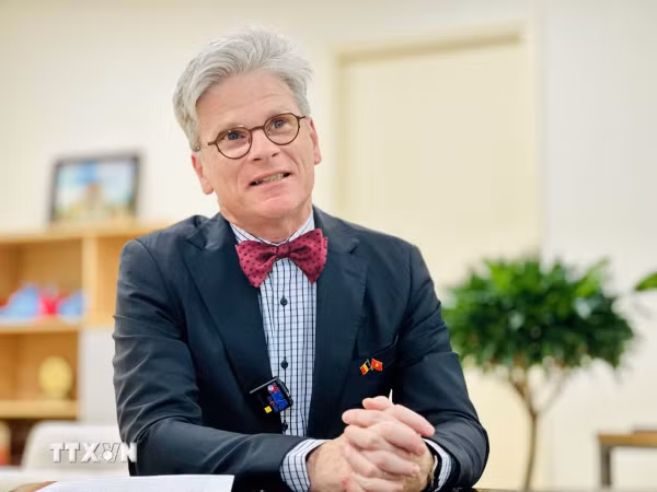 Đại sứ Pieter Leenknegt: Quan hệ đối tác Việt Nam-Bỉ đang bước vào giai đoạn mới có ý nghĩa chiến lược