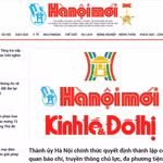 Giao diện Báo Hànộimới.