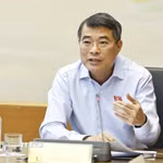 Thủ tướng Lê Minh Hưng, đại biểu Quốc hội thành phố Hải Phòng phát biểu. (Ảnh: Doãn Tấn/TTXVN)