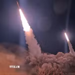 Iran đáp trả bằng cách tấn công các căn cứ và lợi ích của Mỹ tại Jordan, Kuwait, Bahrain, Iraq và Các Tiểu vương quốc Arab Thống nhất (UAE). (Nguồn: IRNA/TTXVN phát)