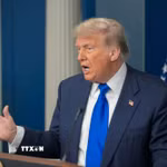 Tổng thống Mỹ Donald Trump. (Ảnh: THX/TTXVN)