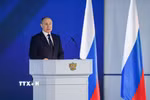 Tổng thống Nga Vladimir Putin. (Ảnh: THX/TTXVN)