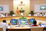 Thủ tướng Lê Minh Hưng chủ trì Phiên họp Chính phủ thường kỳ tháng 9 năm 2026 và Hội nghị trực tuyến Chính phủ với địa phương. (Ảnh: Dương Giang/TTXVN)