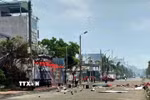 Hiện trường vụ việc. (Ảnh: TTXVN phát)