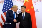 Tổng thống Mỹ Donald Trump (trái) và Chủ tịch Trung Quốc Tập Cận Bình. (Ảnh: Reuters/TTXVN)