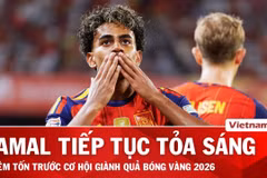 Yamal rực sáng trước Croatia, khiêm tốn về cơ hội giành Quả Bóng Vàng 2026