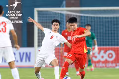 Đội tuyển U20 Việt Nam nhận thất bại 1-3 trước U20 Iran. (Ảnh: aseanfootball)
