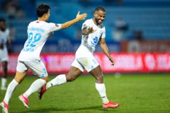 Thép Xanh Nam Định giành chiến thắng 4-0 trước Hoàng Anh Gia Lai ở vòng 1 V-League 2026/27. (Ảnh: ThepXanhNamDinhFC)