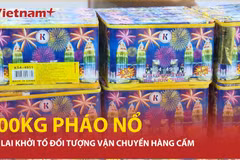 Bắt giữ đối tượng vận chuyển 200kg pháo nổ ngụy trang thành thùng “hạt điều”