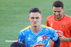 Thủ môn Lê Giang Patrik: 'Thật tự hào khi được triệu tập lên đội tuyển Việt Nam'