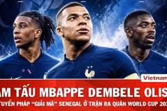 Nhận định Pháp vs Senegal: Tam tấu Mbappe, Dembele, Olise xuất trận, 'Gà trống Gô-loa' sẽ giải mã 'Sư tử Teranga'?