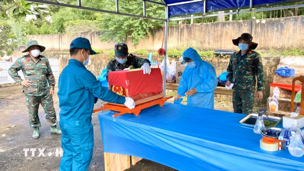 An Giang vượt tiến độ, hoàn thành lấy mẫu hơn 15.000 phần mộ liệt sỹ