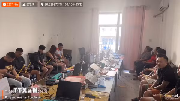 Lào Cai: Triệt phá băng nhóm lừa đảo xuyên quốc gia tại tỉnh Bokeo của Lào