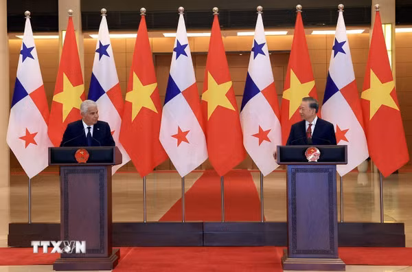 Tổng Bí thư, Chủ tịch nước Tô Lâm và Tổng thống Cộng hòa Panama gặp gỡ báo chí