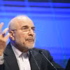 Chủ tịch Quốc hội Iran Mohammad Bagher Ghalibaf phát biểu tại Tehran. (Ảnh tư liệu: THX/TTXVN)