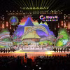Tiết mục văn nghệ tại lễ khai mạc Carnaval Hạ Long 2025. (Ảnh: TTXVN)