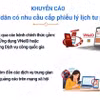 Cảnh báo lừa đảo từ dịch vụ làm phiếu lý lịch tư pháp