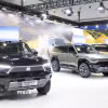 Ôtô năng lượng mới của hãng Dongfeng (Trung Quốc). (Ảnh: Công Tuyên/TTXVN)