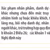 Mức phạt vi phạm trật tự công cộng, sự yên tĩnh chung, đăng ký, quản lý cư trú 
