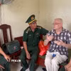 Ông Grosman Eugene (sinh năm 1945, quốc tịch Mỹ) bày tỏ mong muốn sau khi qua đời sẽ hiến tạng cho y học Việt Nam, góp phần cứu chữa, mang lại cơ hội sống cho người bệnh. (Ảnh: TTXVN phát)