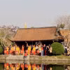 Lễ hội chùa Keo. (Ảnh: Vietnam+)