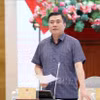 Thứ trưởng Bộ Công thương Nguyễn Sinh Nhật Tân. (Ảnh tư liệu: Phạm Kiên/TTXVN)