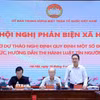 Đồng chí Nguyễn Văn Thanh, Ủy viên Đoàn Chủ tịch, Trưởng ban Dân tộc và Tôn giáo cơ quan Uỷ ban Trung ương Mặt trận Tổ quốc Việt Nam phát biểu tại hội nghị. (Ảnh: Tuấn Anh/TTXVN)