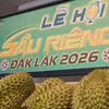 Lễ hội sầu riêng Đắk Lắk 2026. (Ảnh: Cổng Thông tin Điện tử Đắk Lắk)