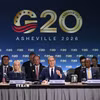Hội nghị Bộ trưởng Tài chính và Thống đốc Ngân hàng Trung ương G20 ở Asheville, bang North Carolina, Mỹ ngày 1/9/2026. (Ảnh: AA/TTXVN phát)