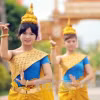 Điệu múa Apsara-điệu múa truyền thống của người Khmer. (Ảnh: An Hiếu/TTXVN)
