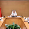 Phó Thủ tướng Lê Tiến Châu phát biểu. (Ảnh: An Đăng/TTXVN)
