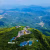 Dãy núi thiêng Yên Tử. (Ảnh: Thanh Vân/TTXVN)