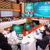 Quang cảnh buổi khai mạc Hội nghị Ban Điều phối ASEAN-OSHNET lần thứ 27 tại Đà Nẵng. (Ảnh: Trần Lê Lâm/TTXVN)
