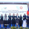 Các đại biểu tham dự Hội nghị Tiểu ban Thông tin ASEAN lần thứ 27 chụp ảnh lưu niệm. (Ảnh: Xuân Tú/TTXVN)