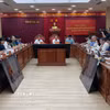 Quang cảnh buổi làm việc. (Ảnh: Sỹ Thắng/TTXVN)
