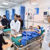 Các nạn nhân đang được điều trị tại Bệnh viện Hùng Vương Gia Lai. (Ảnh: Hoài Nam/TTXVN)
