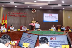 Quang cảnh cuộc họp. (Ảnh: Cao Nguyên/TTXVN)