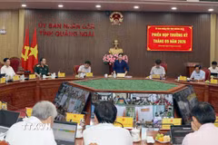 Quang cảnh phiên họp. (Ảnh: Cao Nguyên/TTXVN)