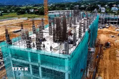 Nhiều quy định của Luật Xây dựng năm 2014 đã bộc lộ hạn chế, không còn phù hợp với thực tiễn.. (Ảnh: Hoàng Hải/TTXVN)