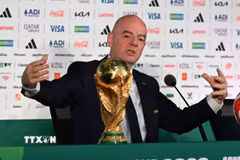 Chủ tịch FIFA Gianni Infantino. (Ảnh: THX/TTXVN)