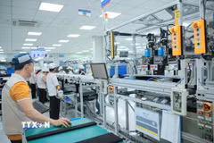 Nhiều dự án đầu tư FDI áp dụng khoa học kỹ thuật hiện đại, công nghệ sạch, ít ảnh hưởng đến sinh thái đã được đầu tư mới tại tỉnh Quảng Ninh. (Ảnh: Hoàng Hiếu/TTXVN)
