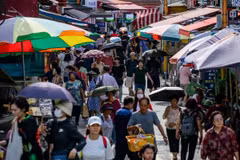 Nhiều người Hàn Quốc được cho là đã bị dụ dỗ bởi những lời mời làm việc lừa đảo với mức lương cao. (Nguồn: AFP)